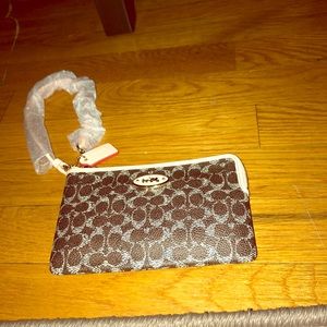 Coach wristlet